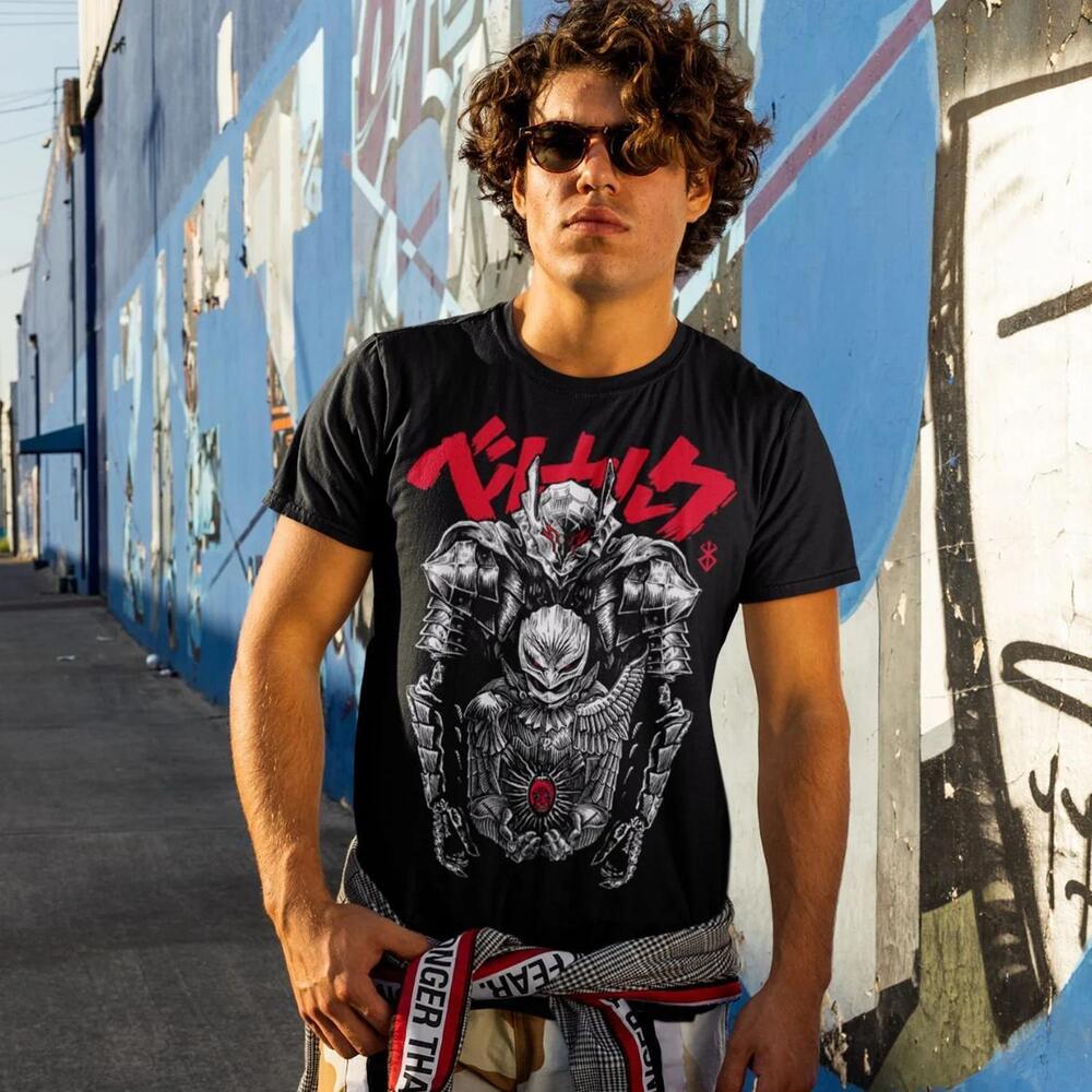 Unisex Skull Knight Shirt, Anime Special T-Shirt, Anime Manga, Anime